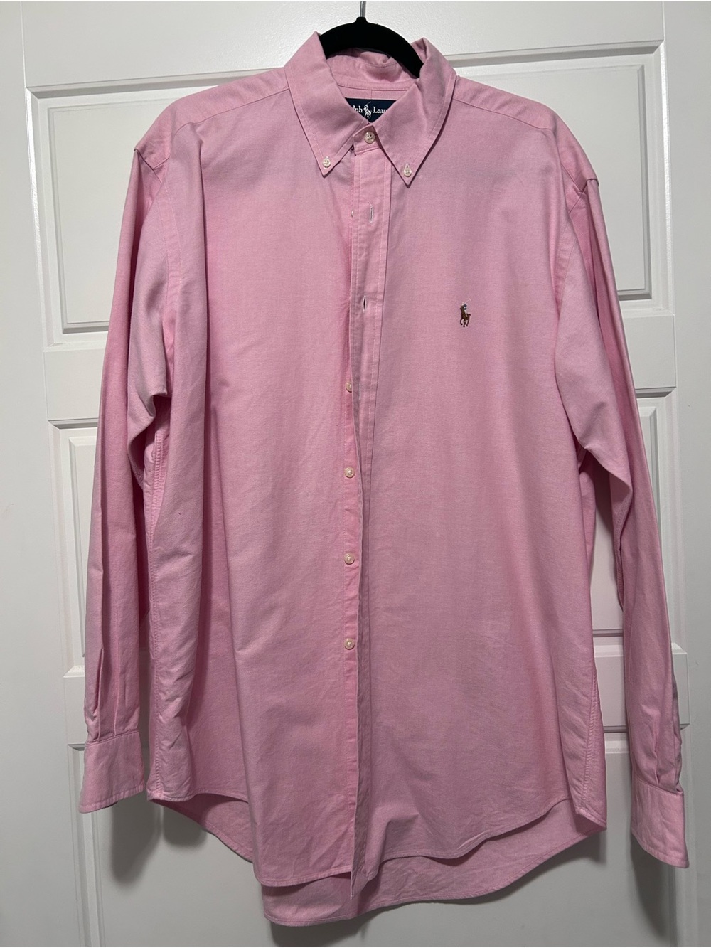 Ralph Lauren Light Pink Button-Down Oxford Shirt - Men's - Picture 1 of 4